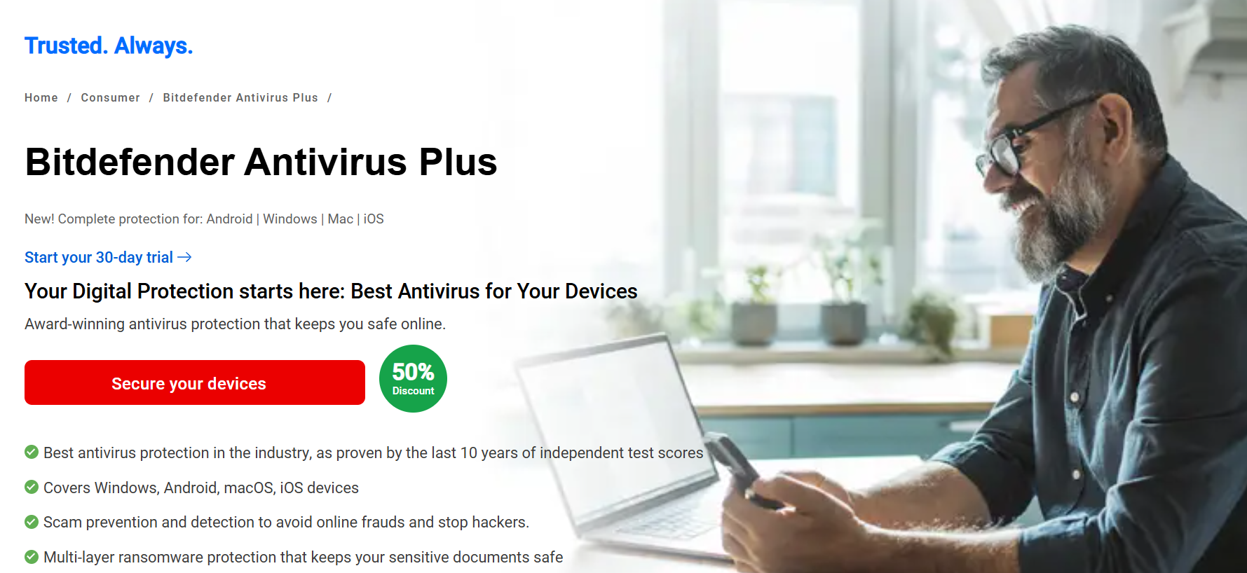 Bitdefender Antivirus Plus Overview