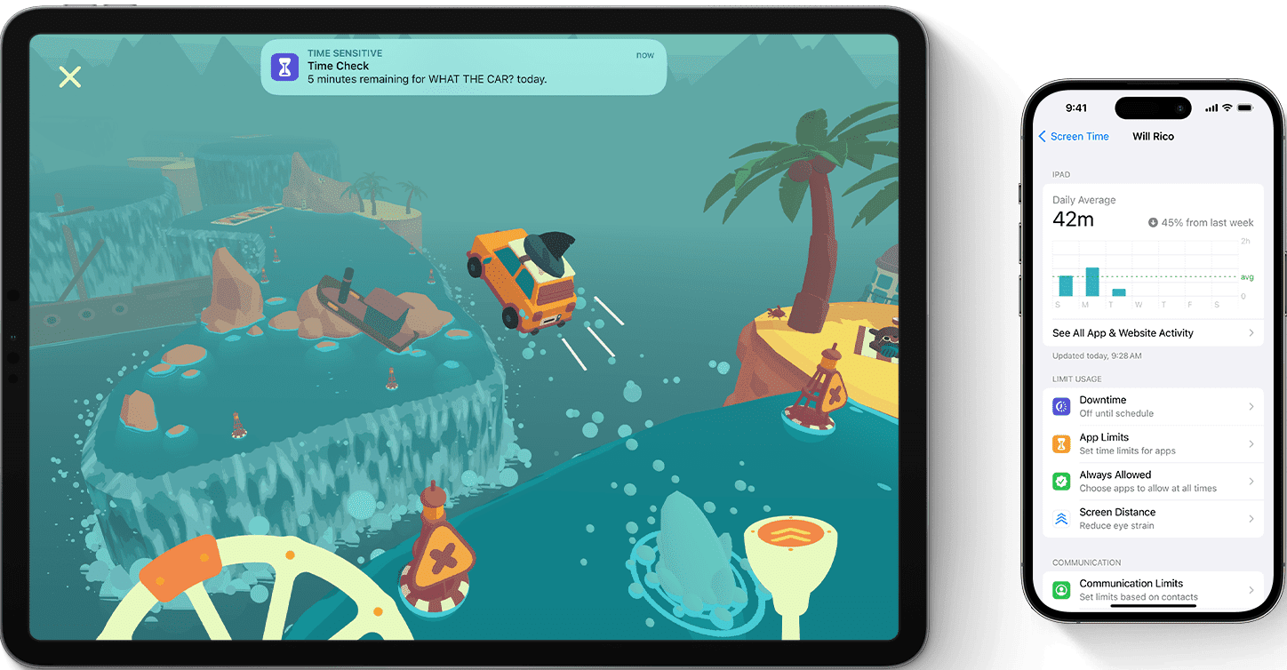 Game running in Apple tablet & iphone