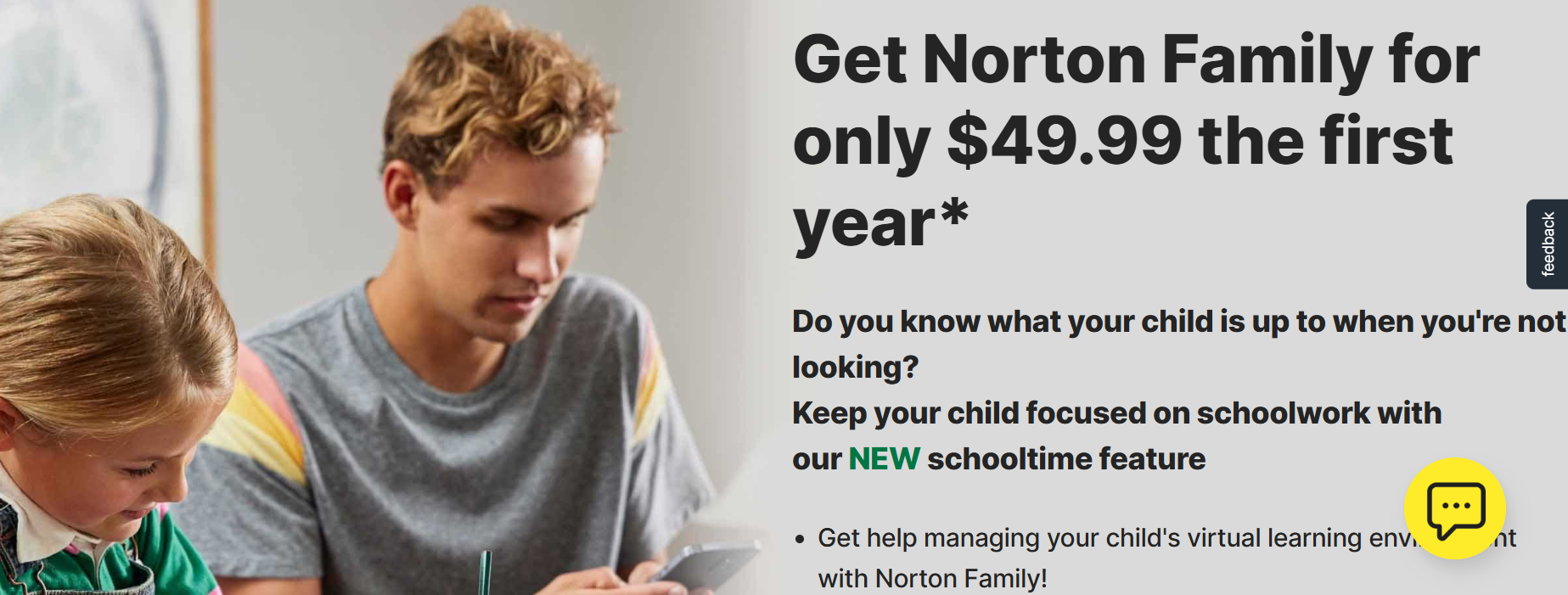 Norton Family Parental Control App