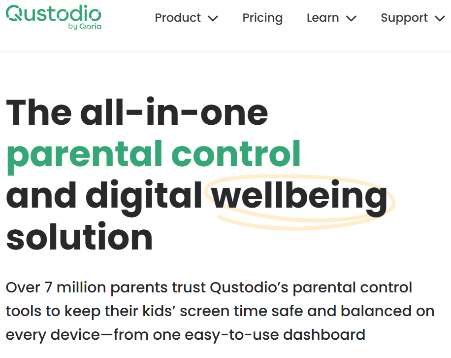 Qustodio one of the most complete parental control solutions
